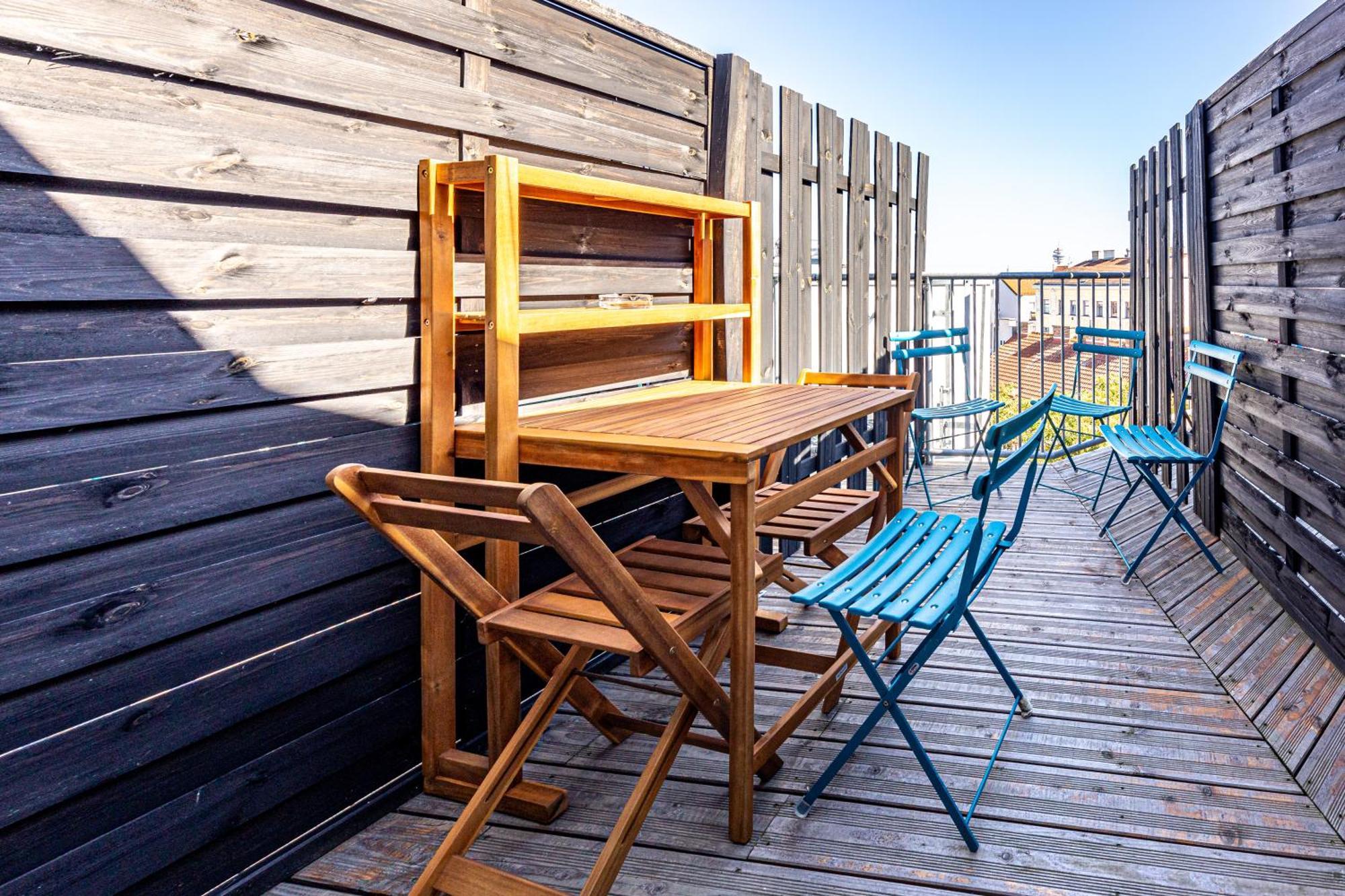 Penthouse Suites By Jr City Apartments فيينا الغرفة الصورة